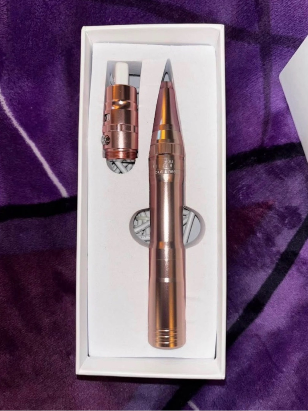 Rose Gold Tattoo Pen Machine Kit